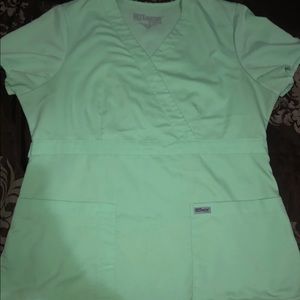 Very cute Grey’s Anatomy scrub top. Large